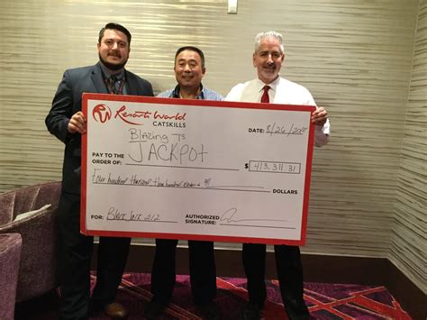 New York City Resident Wins Excess of $413,000 at Resorts .